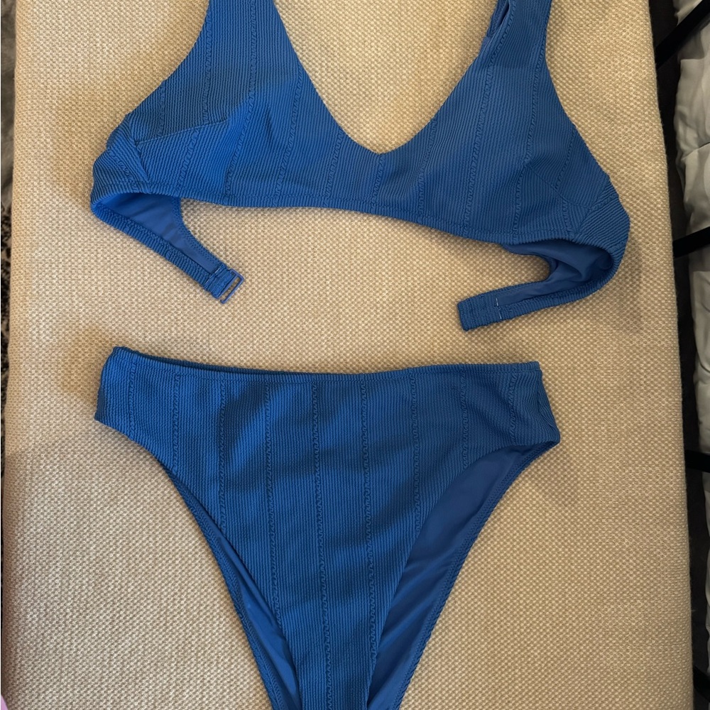 Aerie Vibrant Blue Bikini Set